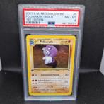 Poliwrath Holo 1st Edition Neo Discovery PSA 8, Hobby en Vrije tijd, Verzamelkaartspellen | Pokémon, Ophalen of Verzenden, Zo goed als nieuw
