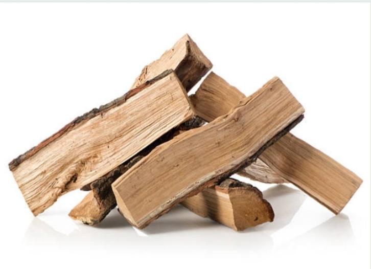 Droog kachelhout haardhout brandhout eikenhout, Tuin en Terras, Haardhout, Blokken, Eikenhout, 3 tot 6 m³, Ophalen