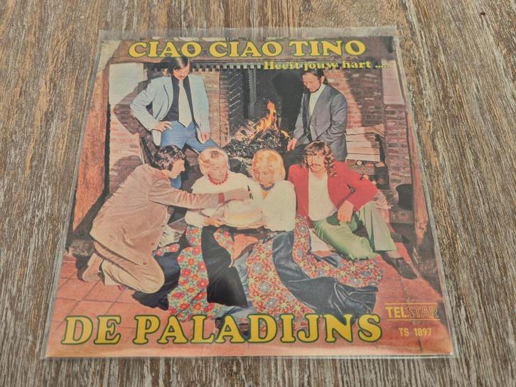 De Paladijns - Heeft jou hart/Ciao ciao Tino, Cd's en Dvd's, Vinyl | Nederlandstalig, Nieuw in verpakking, Levenslied of Smartlap