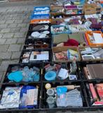 Grote partij rommelmarktspullen meer dan 60 dozen en kratten, Diversen, Rommelmarktspullen, Ophalen, Gebruikt