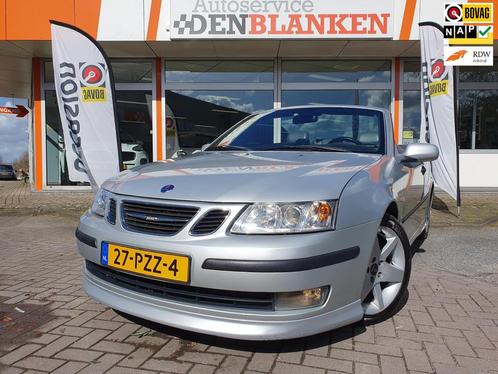 Saab 9-3 Cabrio 2.0T 210 PK Aero BJ.2004 / Leder / Stoelverw, Auto's, Saab, Bedrijf, Te koop, Saab 9-3, ABS, Airbags, Airconditioning