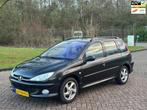 Peugeot 206 SW 1.4-16V XS Pack/AIRO/ELECRAMEN VOOR/TREKHAAK, Auto's, Voorwielaandrijving, 4 cilinders, Zwart, Origineel Nederlands