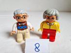 Duplo poppetjes opa en oma 8 verschillende paren, Ophalen of Verzenden, Gebruikt, Duplo