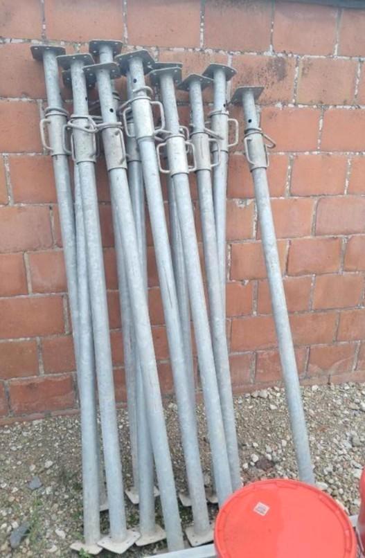 Schroefstempels, Doe-het-zelf en Verbouw, Ladders en Trappen, Zo goed als nieuw, 4 meter of meer, Ophalen