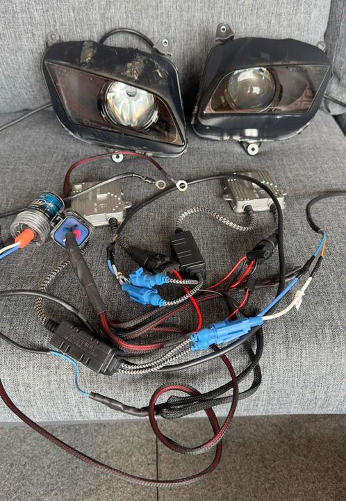 OEM Honda CBR600RR L+R Koplamp  (07-12) PC40 + Bi-Led Kit, Motoren, Onderdelen | Honda, Gebruikt, Ophalen of Verzenden