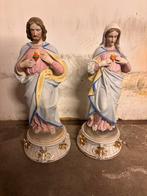Porselein | Jezus en Maria, Antiek en Kunst, Antiek | Porselein, Ophalen of Verzenden