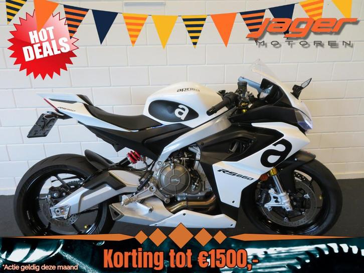 Aprilia RS 660 RS660 SUPER VET! NIEUWSTAAT (bj 2024), Motoren, Motoren | Aprilia, Bedrijf, Sport