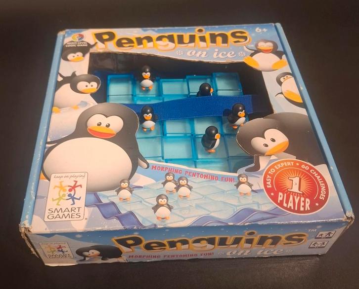 Penguins on Ice, Hobby en Vrije tijd, Gezelschapsspellen | Bordspellen, Zo goed als nieuw, Een of twee spelers, Ophalen
