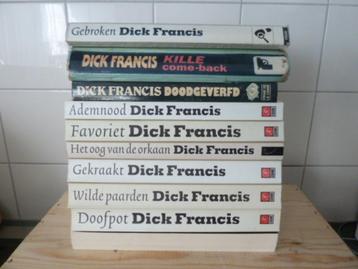 Dick Francis - 15 titels beschikbaar voor biedingen