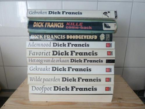 Dick Francis - 15 titels, Boeken, Thrillers, Gelezen, Europa overig, Ophalen of Verzenden