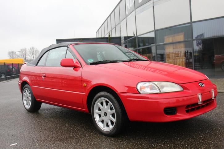 Toyota Paseo 1.5i GT Cabriolet! LOW KILOMETERS! ORGINAL!, Auto's, Oldtimers, Bedrijf, Te koop, ABS, Airbags, Centrale vergrendeling