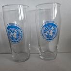 2 Bierglazen Unifil Libanon, Ophalen of Verzenden, Landmacht, Overige gebieden, Overige typen