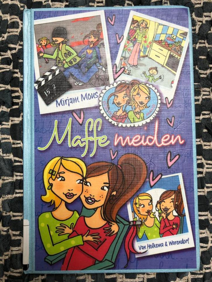 Maffe Meiden - Miriam Mous, Boeken, Kinderboeken | Jeugd | onder 10 jaar, Zo goed als nieuw, Fictie algemeen, Ophalen of Verzenden