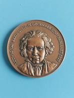 Penning 1970 beethoven, Postzegels en Munten, Penningen en Medailles, Ophalen of Verzenden, Brons, Nederland