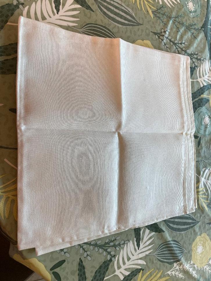 Borduren kussensloop onderlegger dekservet., Hobby en Vrije tijd, Borduren en Borduurmachines, Nieuw, Patroon, Verzenden