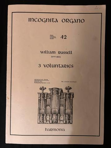 Incognita Organo Deel 42 - William Russel beschikbaar voor biedingen