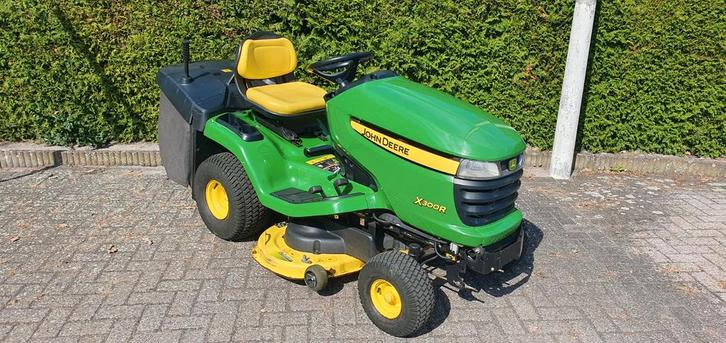 John Deere X300R Zitmaaier - Nette Staat, Tuin en Terras, Zitmaaiers, Zo goed als nieuw, 90 tot 120 cm, Elektrische starter, Mulchfunctie