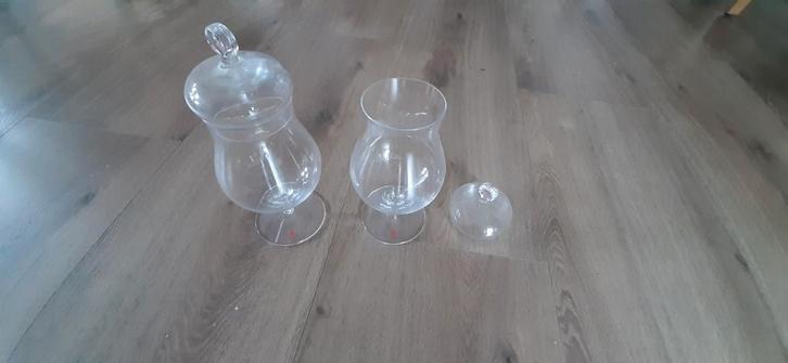 Bijzondere cognac glazen, Antiek en Kunst, Antiek | Glas en Kristal, Ophalen of Verzenden