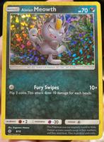 Alolan Meowth #8 Pokemon McDonalds 2017, Verzenden, Zo goed als nieuw, Losse kaart, Foil
