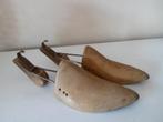 Antieke houten schoenspanners instelbaar 28 29 30 cm ., Ophalen of Verzenden