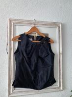 Pauw Amsterdam Blauwe Top 100% silk maat m nieuw, Maat 38/40 (M), Zwart, Ophalen of Verzenden, Zo goed als nieuw