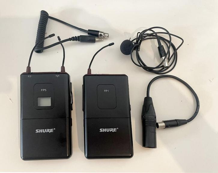 Shure FP15/ 83-H5 draadloze camera-microfoonset, Audio, Tv en Foto, Fotografie | Professionele apparatuur, Zo goed als nieuw, Ophalen of Verzenden