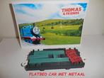 Trackmaster Thomas de Trein, Flatbed Car, Kinderen en Baby's, Speelgoed | Thomas de Trein, Ophalen of Verzenden, Gebruikt
