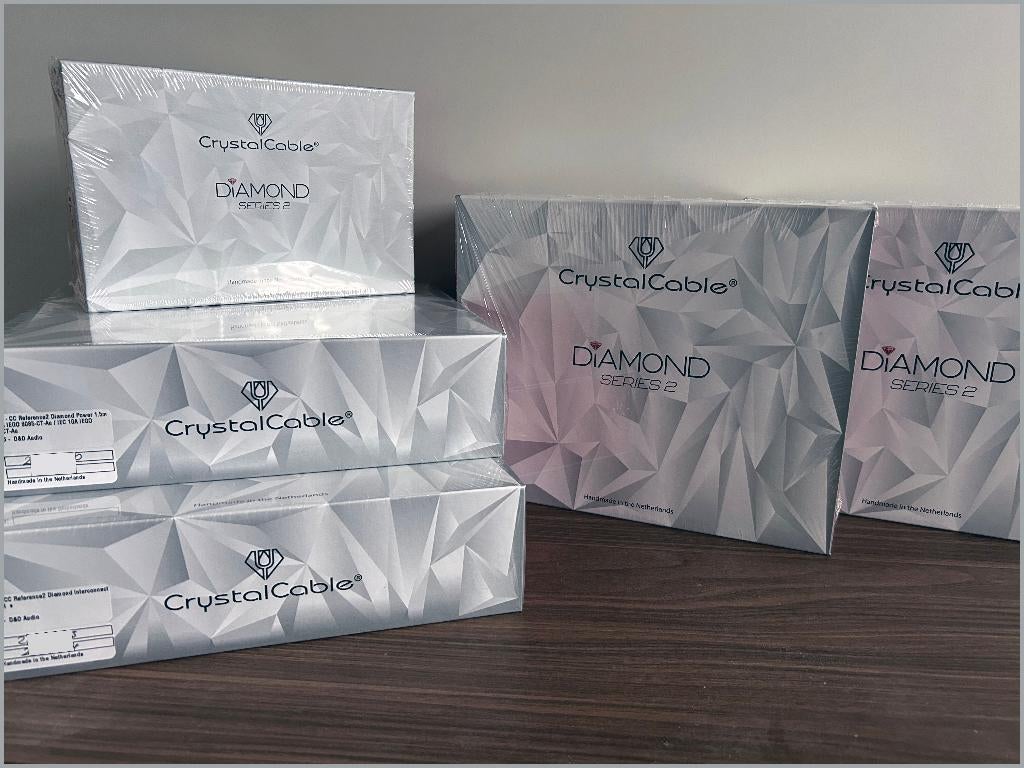 Crystal Cable Diamond Series 2 - Ontdek de magie van muziek, Audio, Tv en Foto, Audiokabels en Televisiekabels, Ophalen of Verzenden