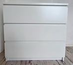 ZGAN IKEA Malm Ladekast - Wit - 3 Lades, Ophalen, Overige materialen, 50 tot 100 cm, Zo goed als nieuw