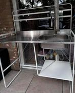 IKEA Noodkeuken met Wasbak, Huis en Inrichting, Badkamer | Badkamermeubels, 100 tot 150 cm, Ophalen of Verzenden, Zo goed als nieuw
