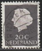 Nederland 1953 621b Juliana 20c fosfor, Gest, Postzegels en Munten, Na 1940, Ophalen of Verzenden, Gestempeld