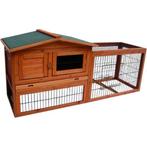 Flamingo konijnenhok met ren sunshine - 150x52,5x69cm, 110 cm of meer, 60 tot 90 cm, Ophalen of Verzenden, Ren