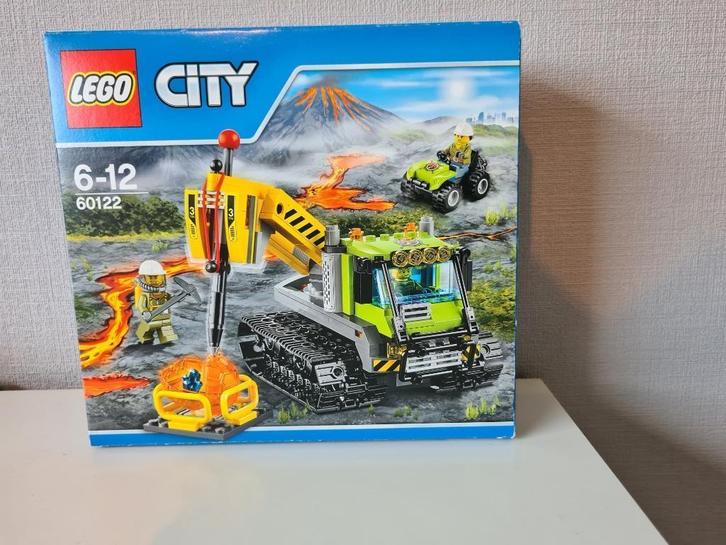 Lego City Vulkaan crawler 60122, Kinderen en Baby's, Speelgoed | Duplo en Lego, Zo goed als nieuw, Lego, Complete set, Ophalen of Verzenden