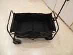 Bolderkar bolderwagen zwart zgan, Caravans en Kamperen, Bolderkarren, Ophalen of Verzenden, Opvouwbaar, Zo goed als nieuw