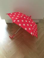Kinderparaplu roze met witte sterren, Sieraden, Tassen en Uiterlijk, Paraplu's, Ophalen of Verzenden, Zo goed als nieuw, Roze