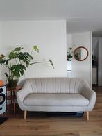 Bank 2,5 zits beige japandi Jysk Egedal, Huis en Inrichting, Banken | Sofa's en Chaises Longues, Ophalen, Zo goed als nieuw, Tweepersoons