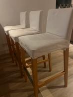 3x ikea barkruk bergmund, 3 krukken, Ophalen, Gebruikt, 60 tot 90 cm