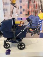 Bugaboo Donkey 5 Twin Dark Navy, Nieuw, Kinderwagen Twin, Ophalen