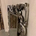 Barok spiegel -houten lijst - zilver - 120 x 90 cm-TTM Wonen, 50 tot 100 cm, 100 tot 150 cm, Rechthoekig, Ophalen of Verzenden