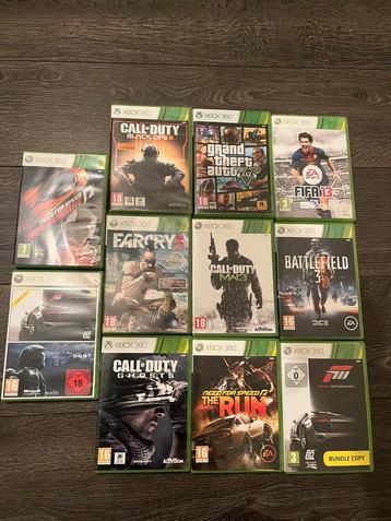 11 games xbox 360!!! beschikbaar voor biedingen
