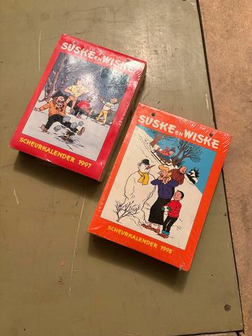 Suske en Wiske Scheurkalenders 1997 & 1998 - Nieuw! beschikbaar voor biedingen