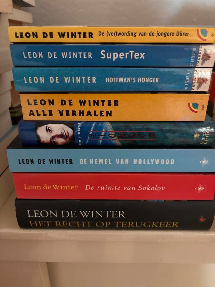Leon de Winter Boeken Collectie, Boeken, Romans, Gelezen, Nederland, Ophalen of Verzenden