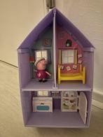 Peppa pig speel huisje poppen huis, Ophalen of Verzenden, Zo goed als nieuw, Poppenhuis