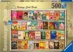 Ravensburger: Vintage Kookboeken 500 Stukjes, Ophalen of Verzenden, 500 t/m 1500 stukjes, Nieuw, Legpuzzel