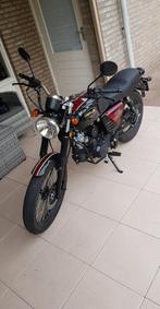 Hanway Raw 50 Sckakelbrommer zwart/rood, Fietsen en Brommers, Zo goed als nieuw, Ophalen, Overige merken, 4 versnellingen
