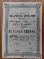 Electrische Tramweg Maatschappij - Zandvoort - 1882, Ophalen of Verzenden, Gebruikt, Trein, Overige typen