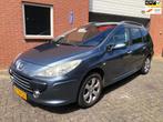 Peugeot 307 SW 2.0-16V/PANO/AUTOMAAT/NAVI, Auto's, 745 kg, Gebruikt, Zwart, 7 stoelen