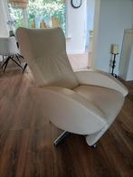 fauteuil, Huis en Inrichting, Fauteuils, Ophalen, Gebruikt, 50 tot 75 cm, Leer