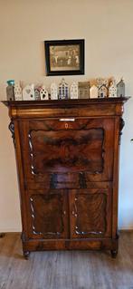 Antieke Secretaire kast mahonie, Ophalen