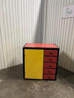 Mooie Kast in Rietveld-achtige Stijl, Ophalen, Gebruikt, 100 tot 150 cm, 50 tot 100 cm